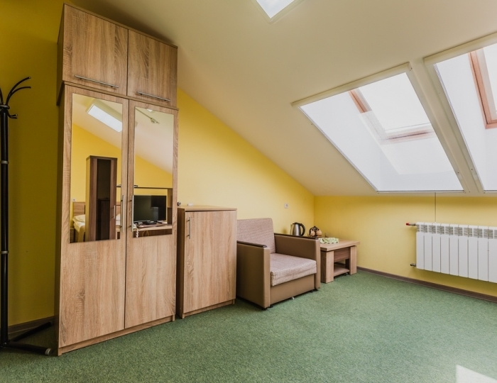 Стандарт 1-местный корпус 2 (мансарда) - Санаторий «Боровое»